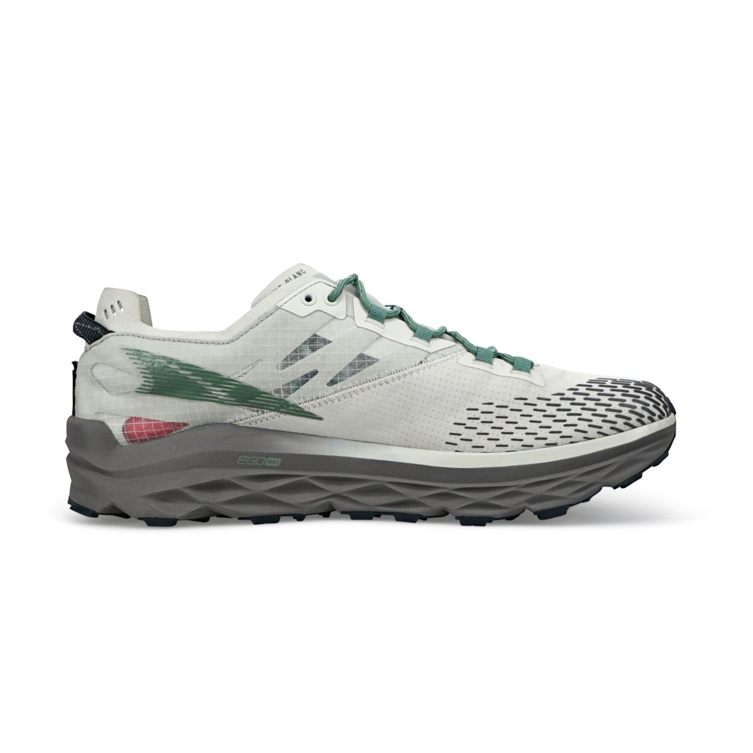 Zapatillas De Trail Running Altra Mont Blanc Hombre Gris Verde | Costa Rica-47985369